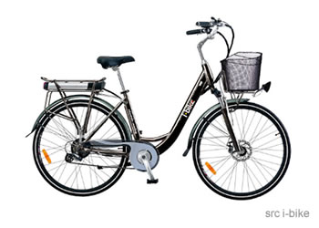 esempio di bicicletta con pedalata assistita