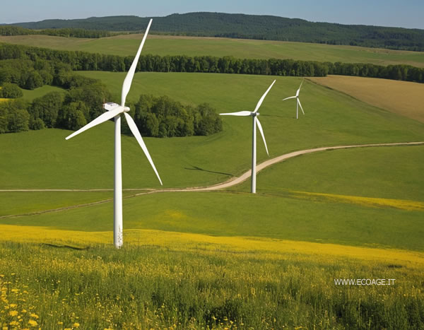un esempio di wind farm
