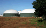 un impianto di biogas
