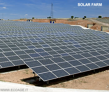 un esempio di solar farm